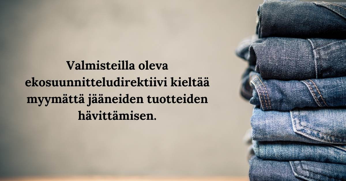 Ekosuunnit­telu­asetus ohjaa kierto­talouteen